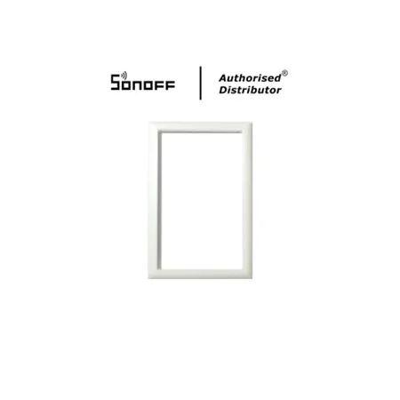 2x4-White-Frame.jpg Frame for Sonoff Light Switches (White)