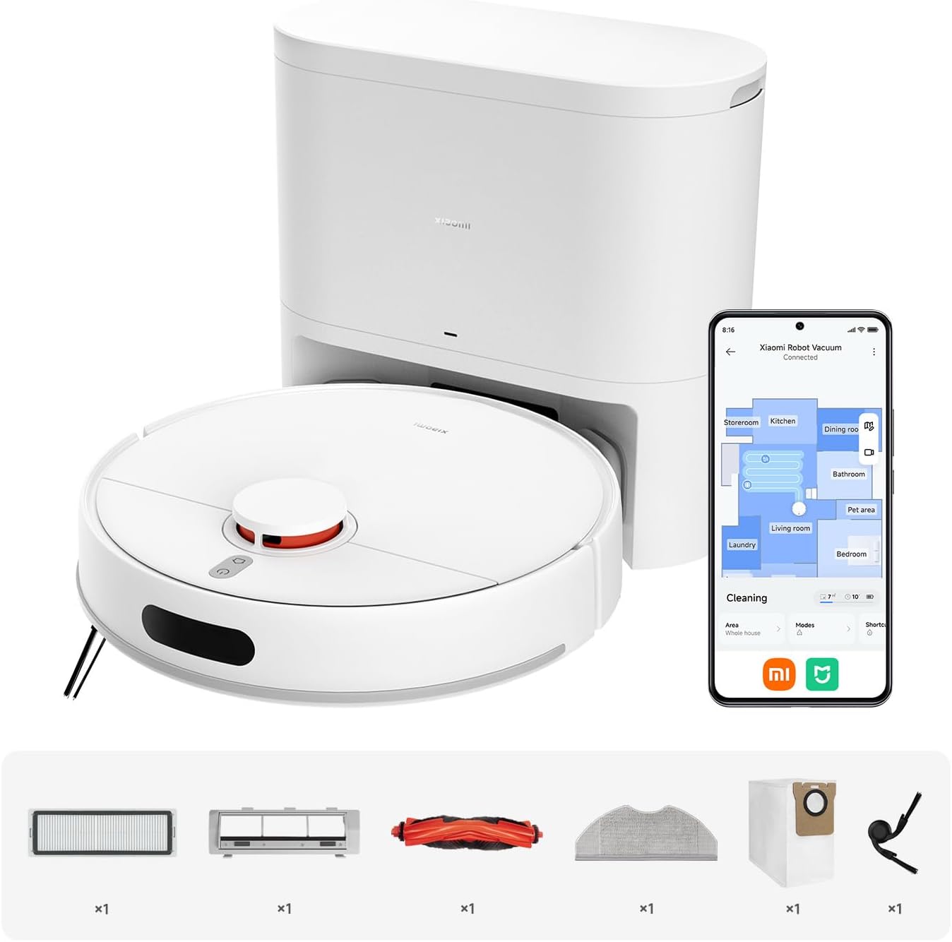 1-Main Xiaomi Robot Vacuum Cleaner H40