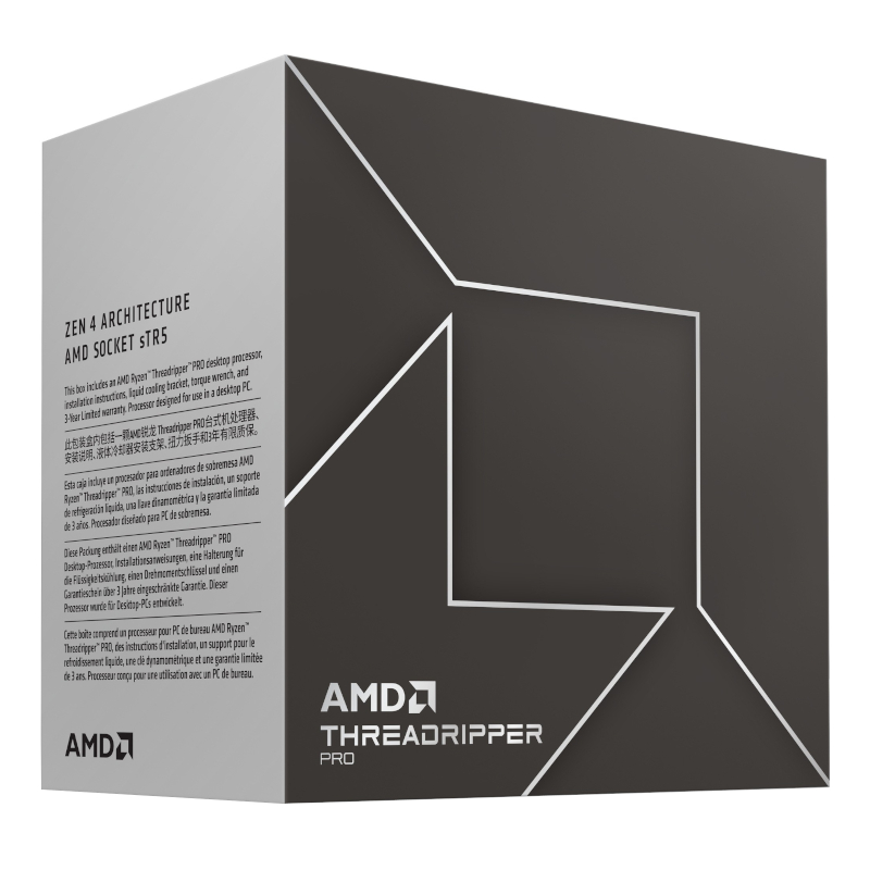 100-100000885WOF_wr_01 AMD RYZEN Threadripper Pro 7965WX 3.8Ghz 24-Core CPU