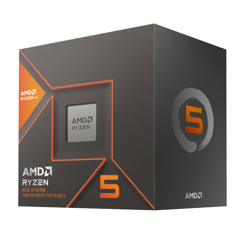 100-100001237BOX_wr_03 AMD RYZEN 5 8600G 6-CORE 4.3GHZ AM5 CPU