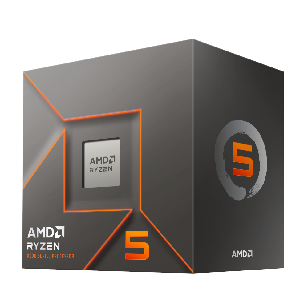 100-100001591BOX_wr_02a AMD RYZEN 5 8400F 6-Core 4.2GHZ AM5 CPU