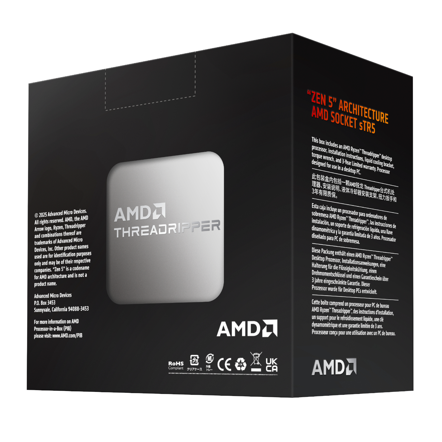 100-100001593WOF_AMD-Ryzen-Threadripper-9980X-sTR5-64-core-CPU_wr_04a AMD Ryzen Threadripper 9980WX 64-Core 3.2GHz CPU