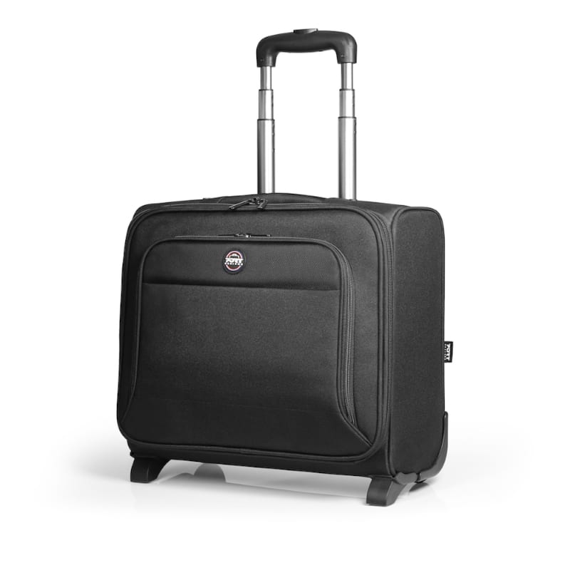105340_wr_01 PORT TROLLEY HANOI II 15.6" BK