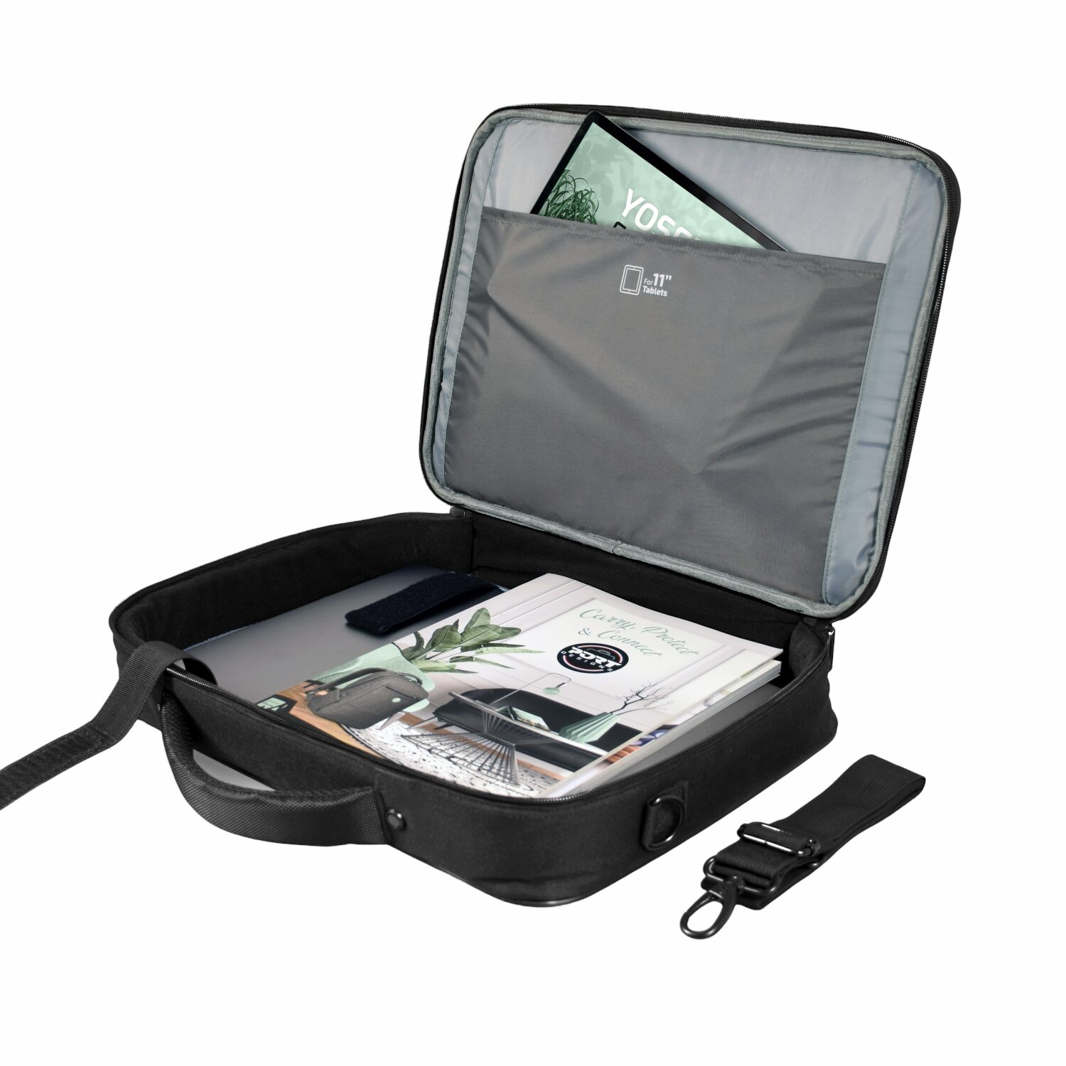 1650512-wr-04 Port Designs Courchevel 15.6" Clamshell Case