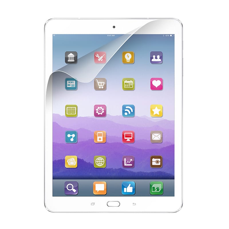 180641_wr_02 Port Connect Universal Screen Protector for 11" Tablets Twin Pack - Clear