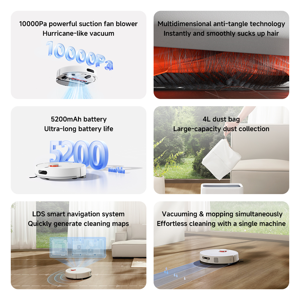 2-KSP Xiaomi Robot Vacuum Cleaner H40