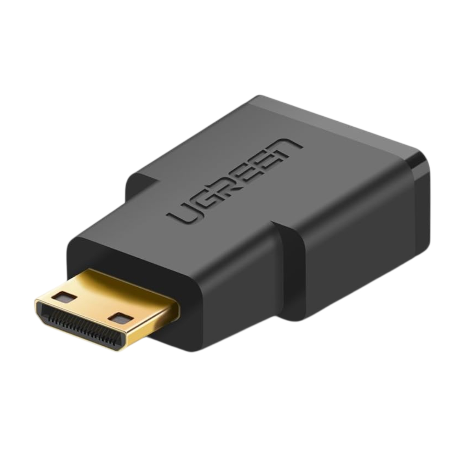 20101-20101_UGreen-20101-20101-Mini-HDMI-to-HDMI-Adapter-Black_wr_02 UGREEN 20101-20101 Mini HDMI to HDMI Adapter - Black