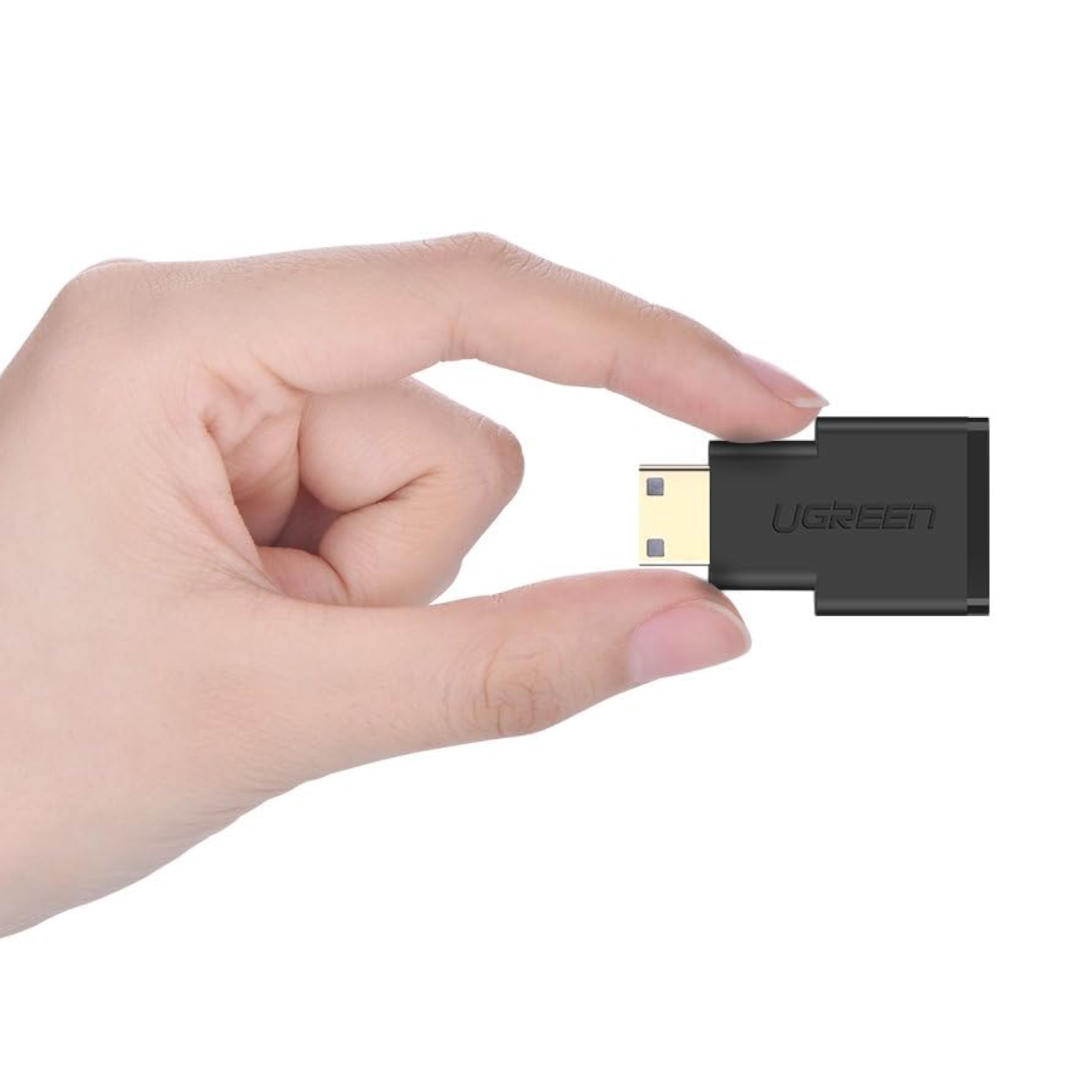 20101-20101_UGreen-20101-20101-Mini-HDMI-to-HDMI-Adapter-Black_wr_04 UGREEN 20101-20101 Mini HDMI to HDMI Adapter - Black