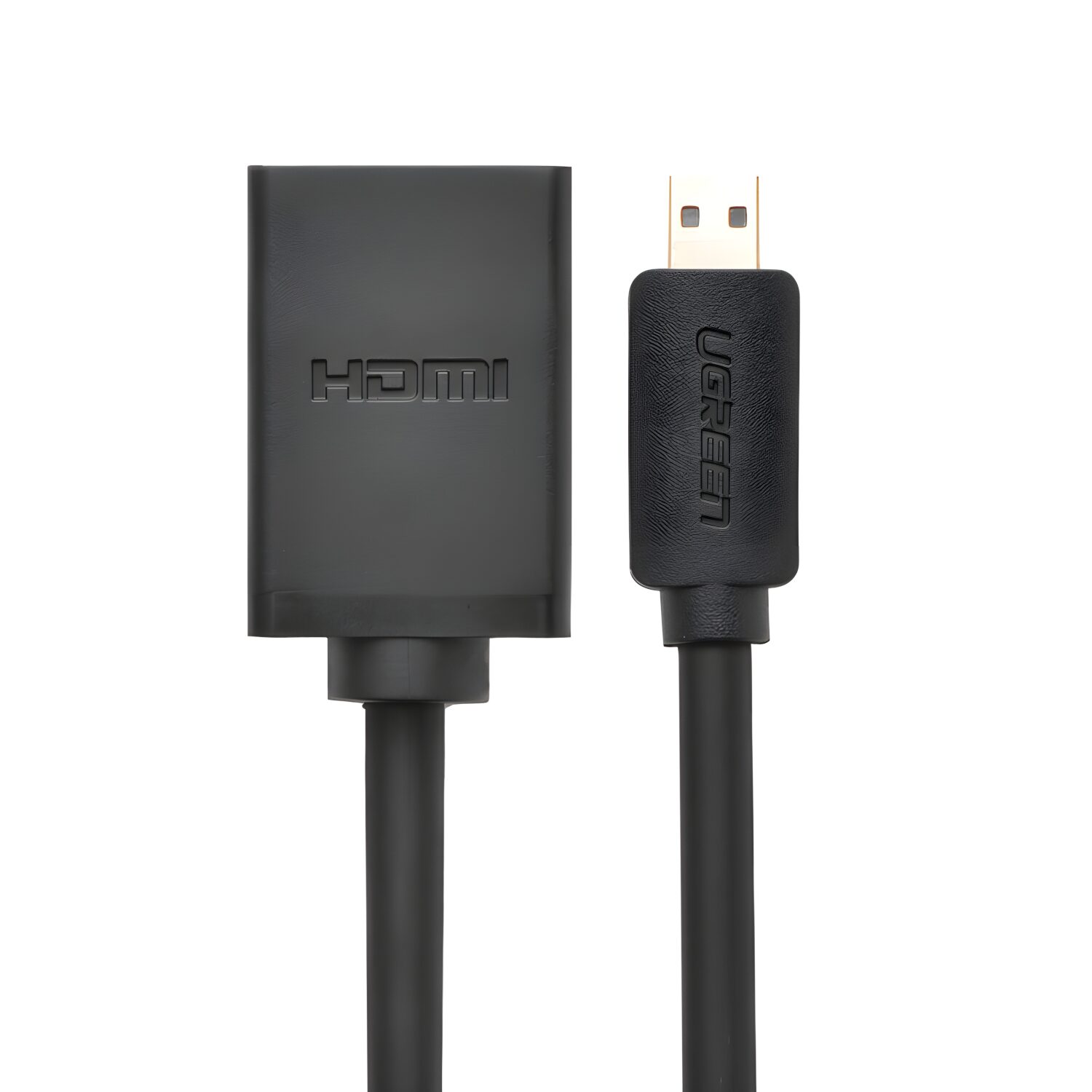 20134-20134-wr-03 UGREEN 20134-20134 Micro HDMI Male to HDMI Female Adapter - Black