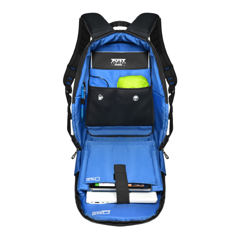 400508_wr_05a Port Designs Chicago EVO Anti-Theft 13-15.6" Backpack - Black