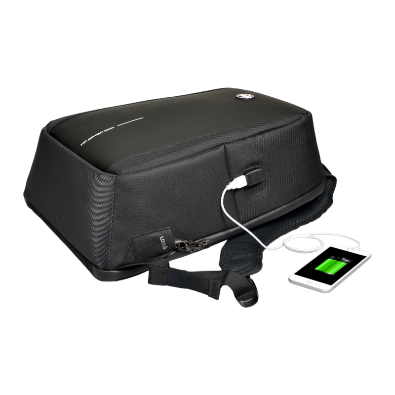 400508_wr_06a Port Designs Chicago EVO Anti-Theft 13-15.6" Backpack - Black