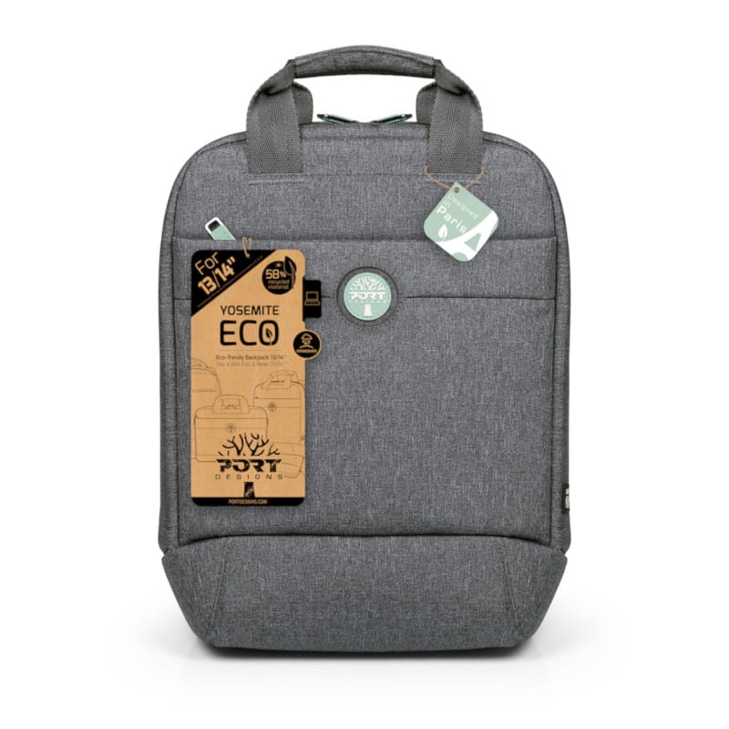 400702_wr_02 Port Designs Yosemite 13/14" Backpack ECO GY