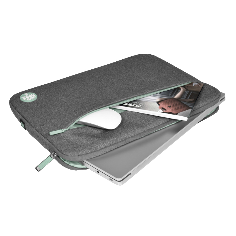 400705_wr_03a Port Designs YOSEMITE 15.6" Notebook Sleeve - ECO Grey