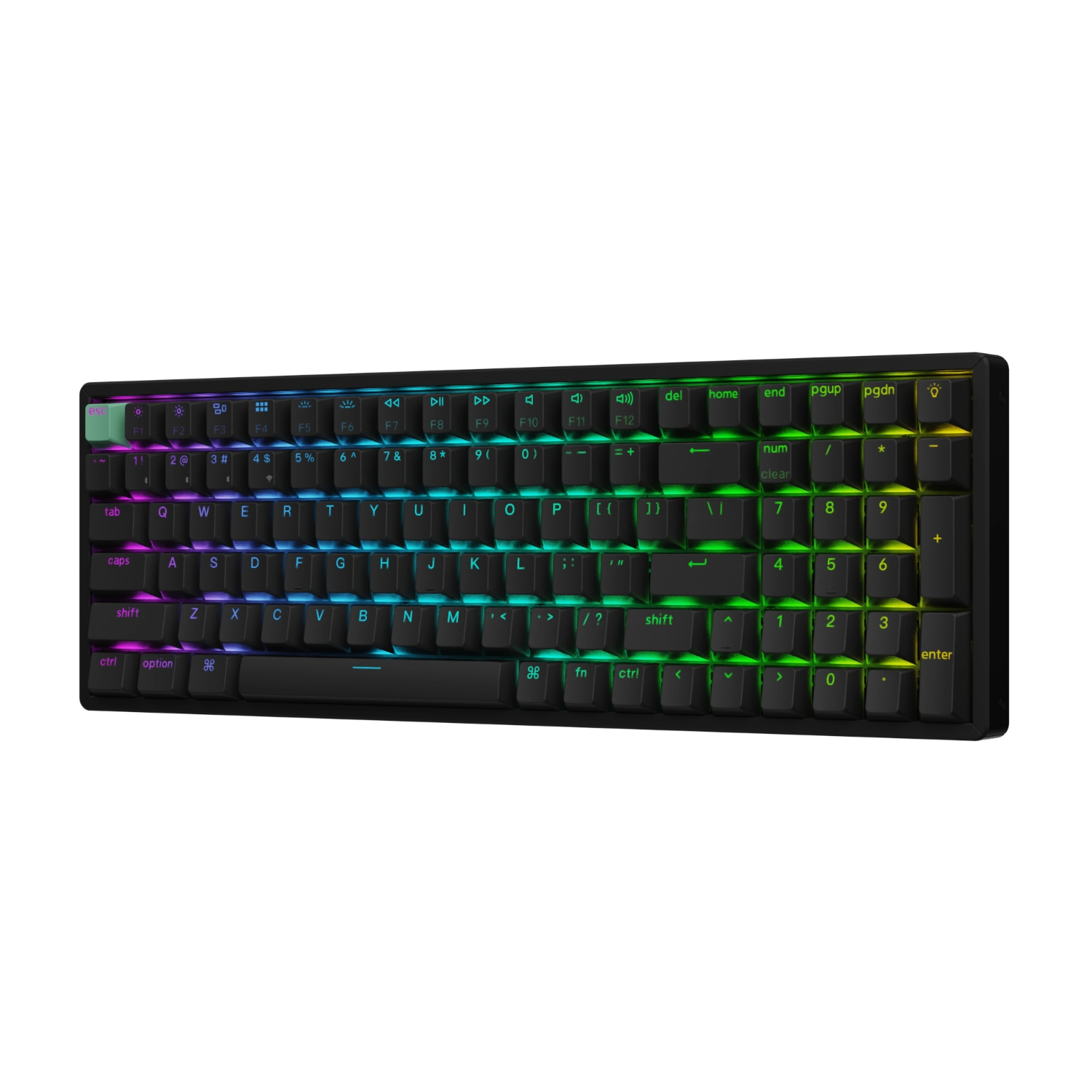 4894979016683_K4H-J1_wr-3 Keychron K4 HE 96% Magnetic Switch Hot-Swap RGB Wireless Keyboard – Black