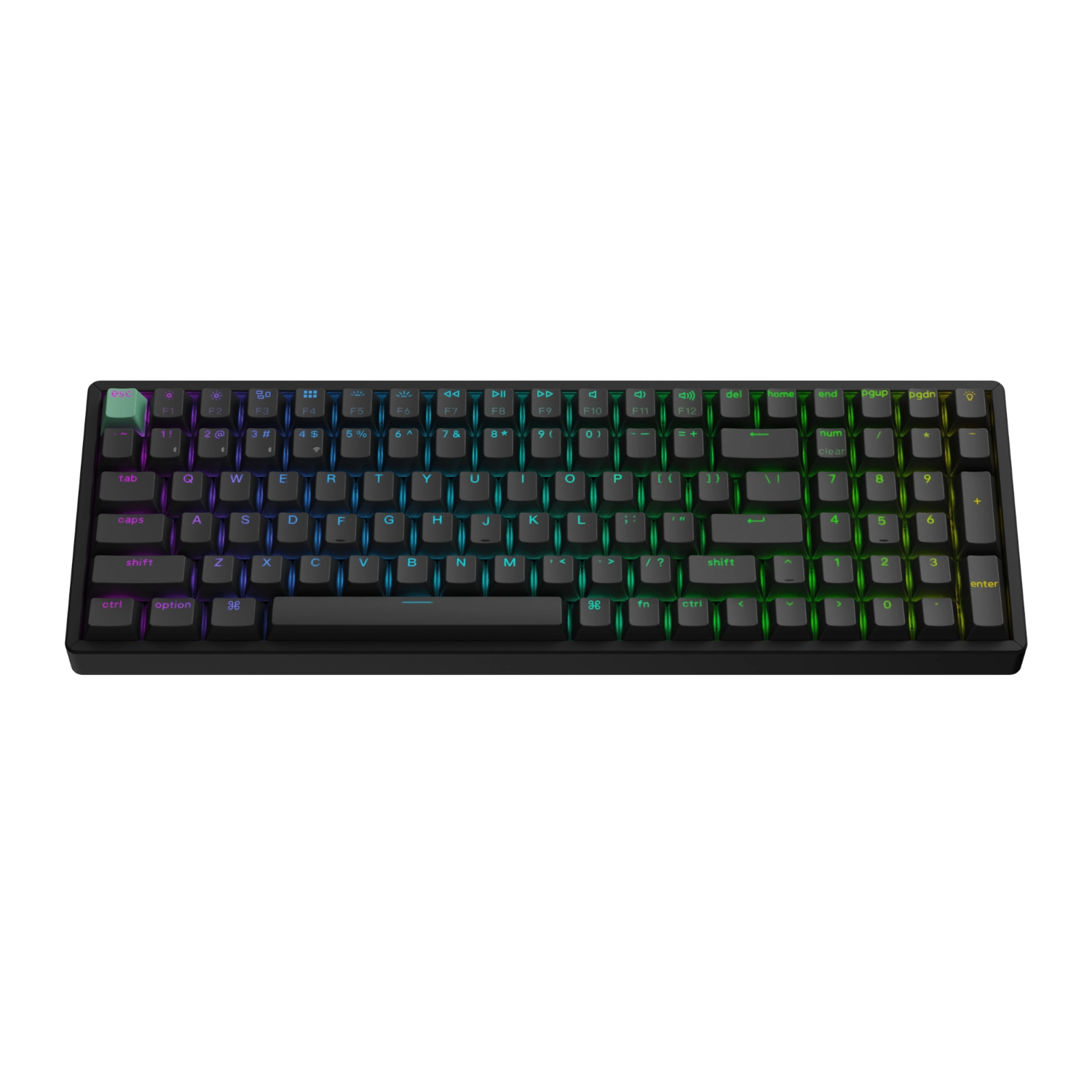 4894979016683_K4H-J1_wr-4 Keychron K4 HE 96% Magnetic Switch Hot-Swap RGB Wireless Keyboard – Black