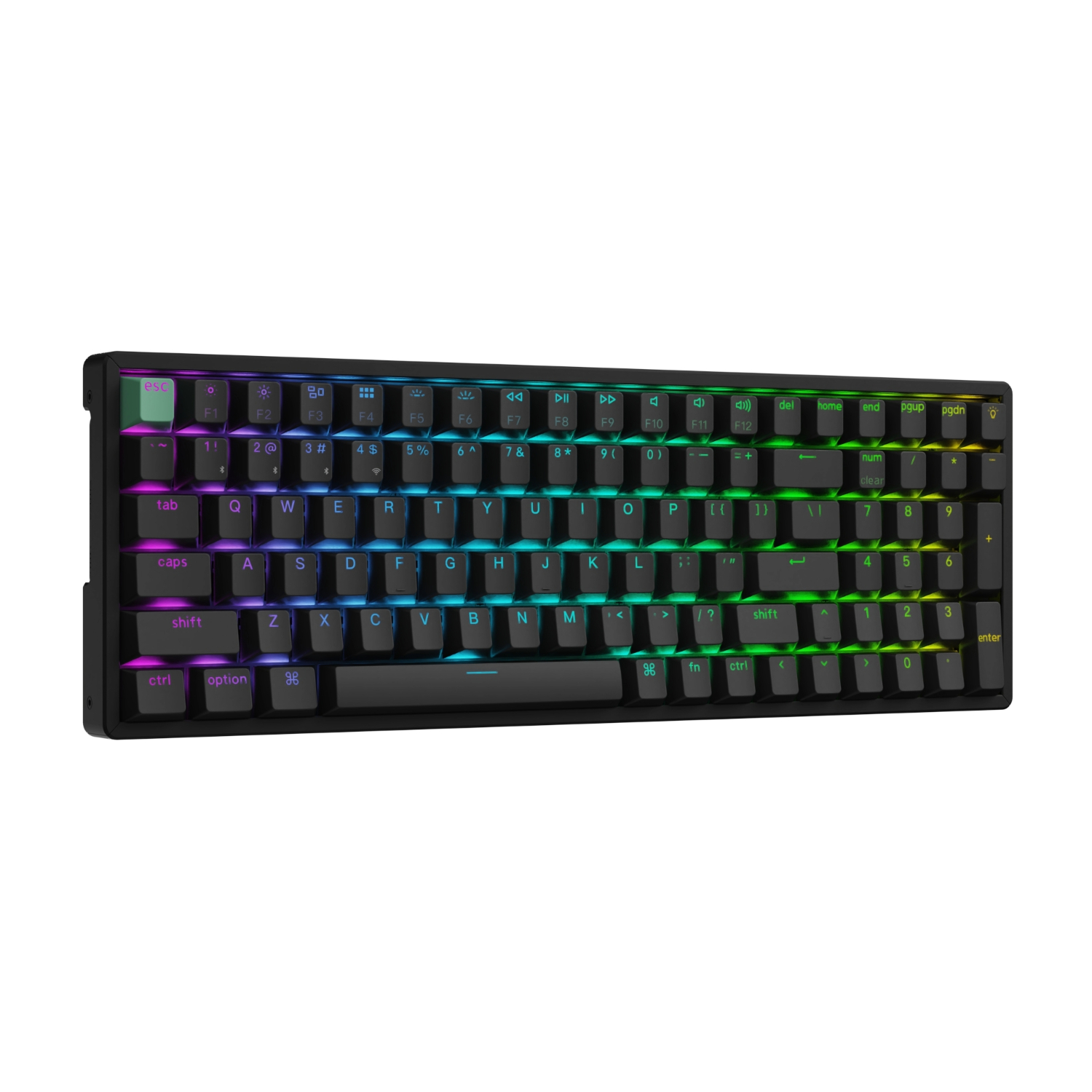 4894979016683_K4H-J1_wr-5 Keychron K4 HE 96% Magnetic Switch Hot-Swap RGB Wireless Keyboard – Black