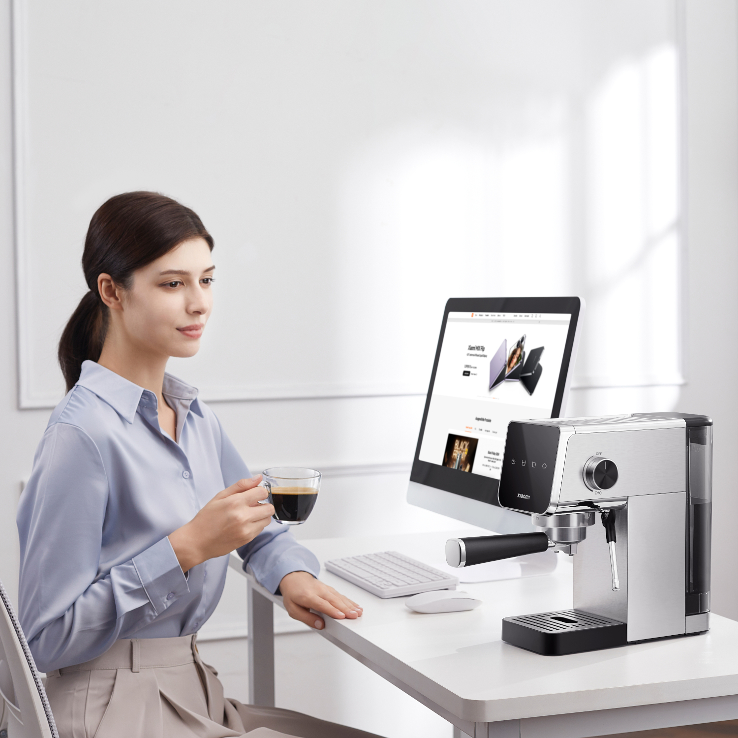 6932554403850_BHR9798EU_LS04 Xiaomi Semi-automatic Espresso Machine