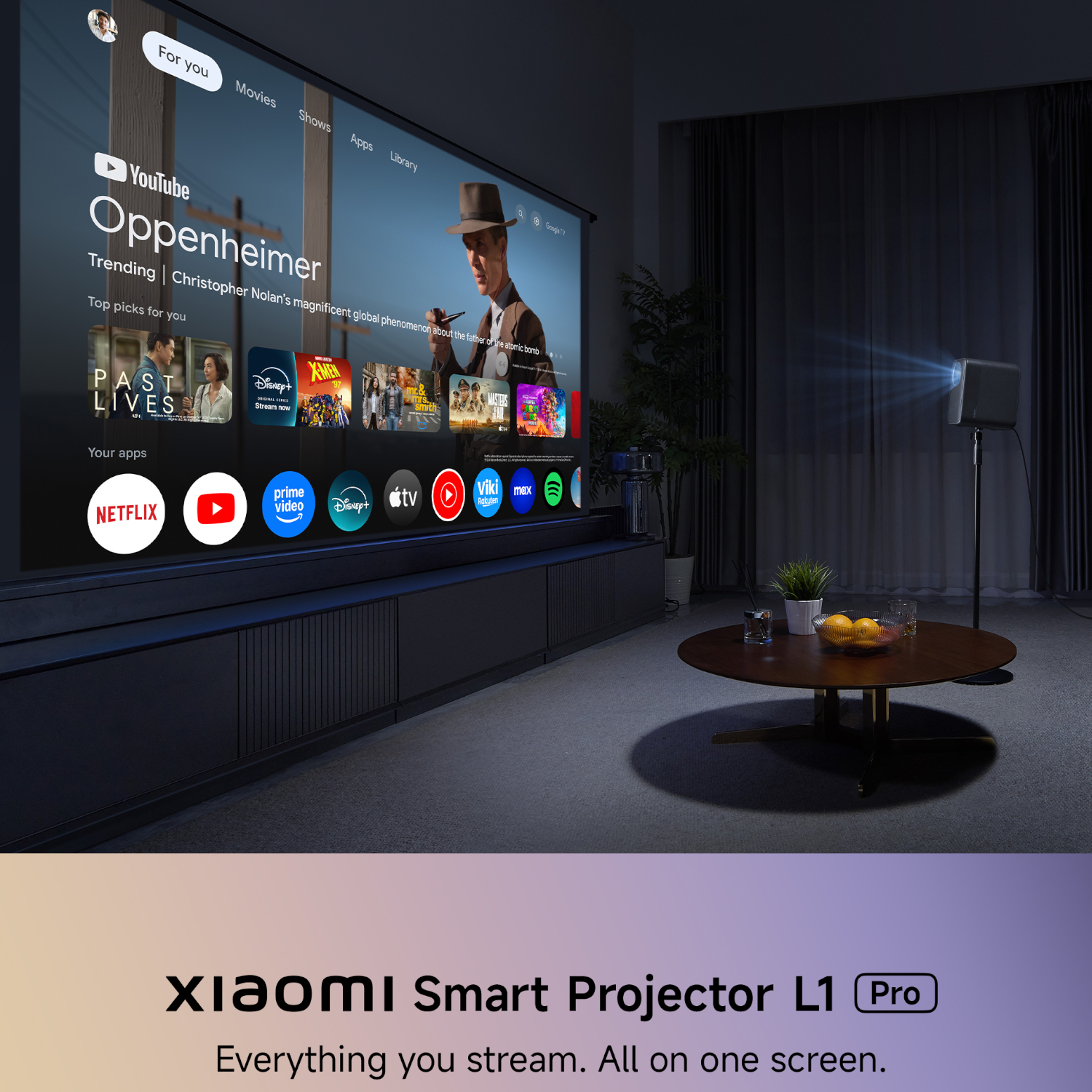 6941812702048_BHR9588EU-all-in-one Xiaomi Smart Projector L1 Pro