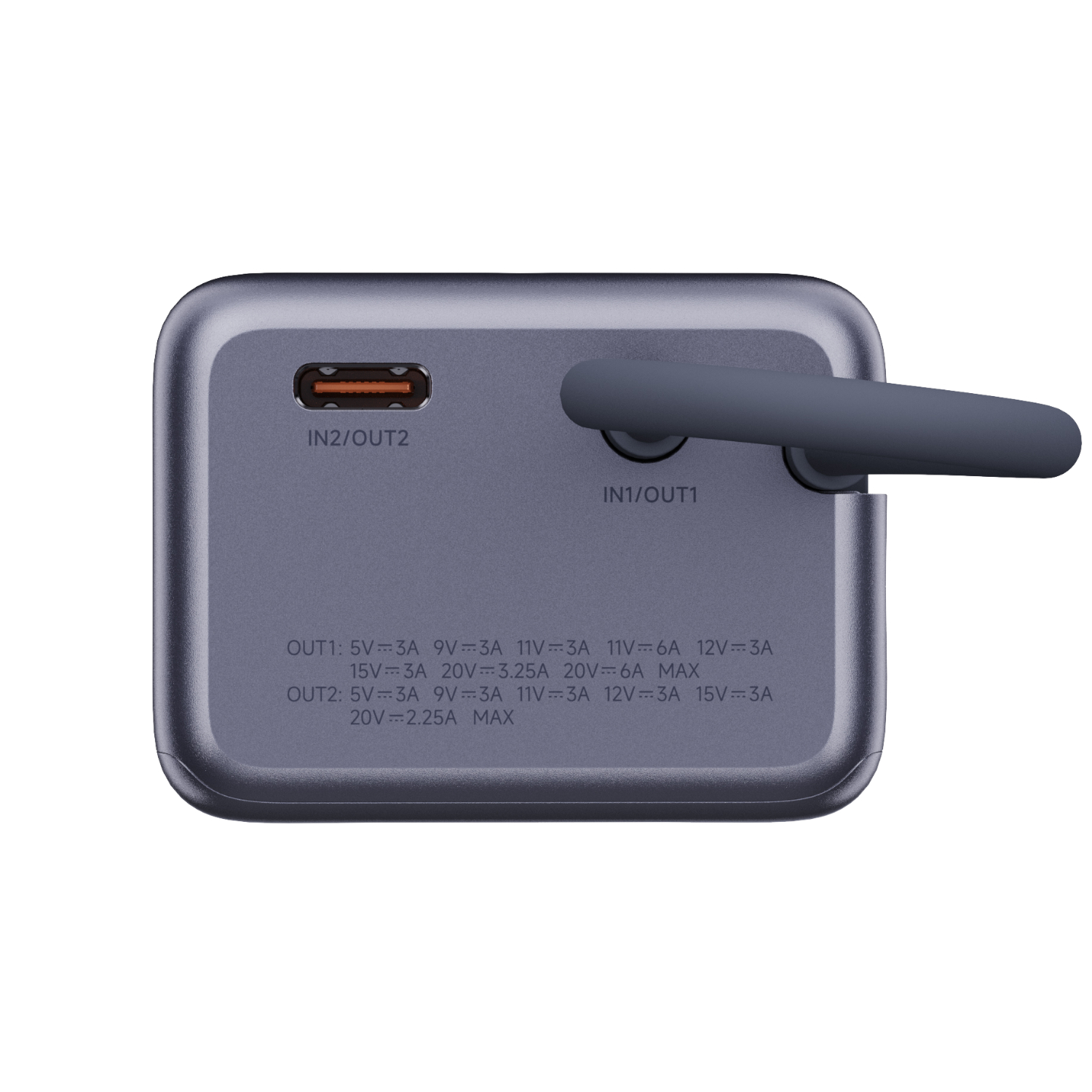 6941812743614_BHR9361_Bottom Xiaomi 165W Power Bank 10000mAh (Integrated Cable)-Silver