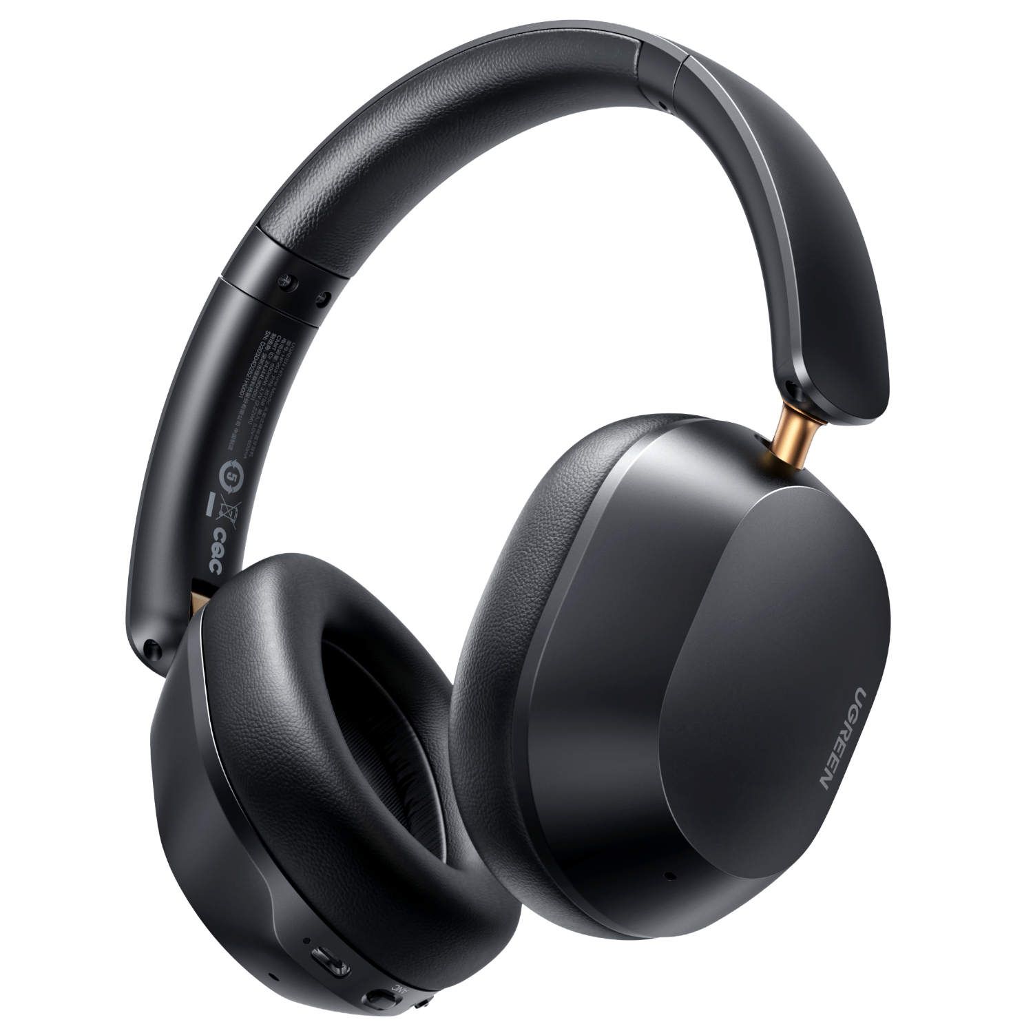 6941876237579_HP203-35757 UGREEN HiTune Max 5C Hybrid ANC Headphones – Black