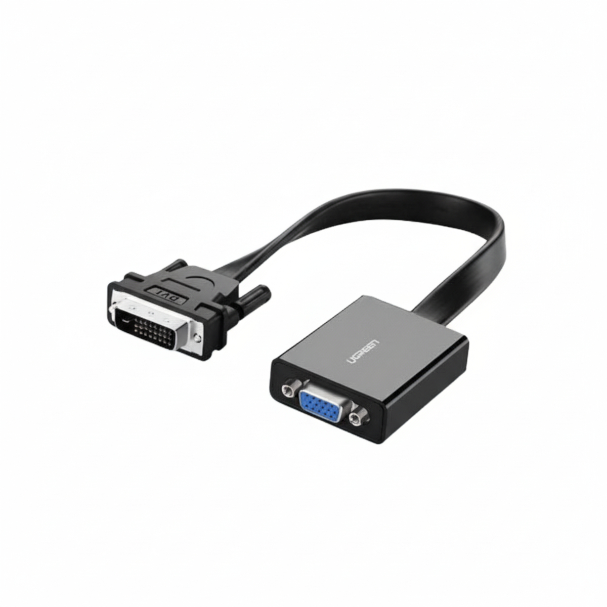 6957303842599_MM108-40259_03 UGREEN DVI-D 24+1 to VGA Active Video Adapter (Male to Female) – Black