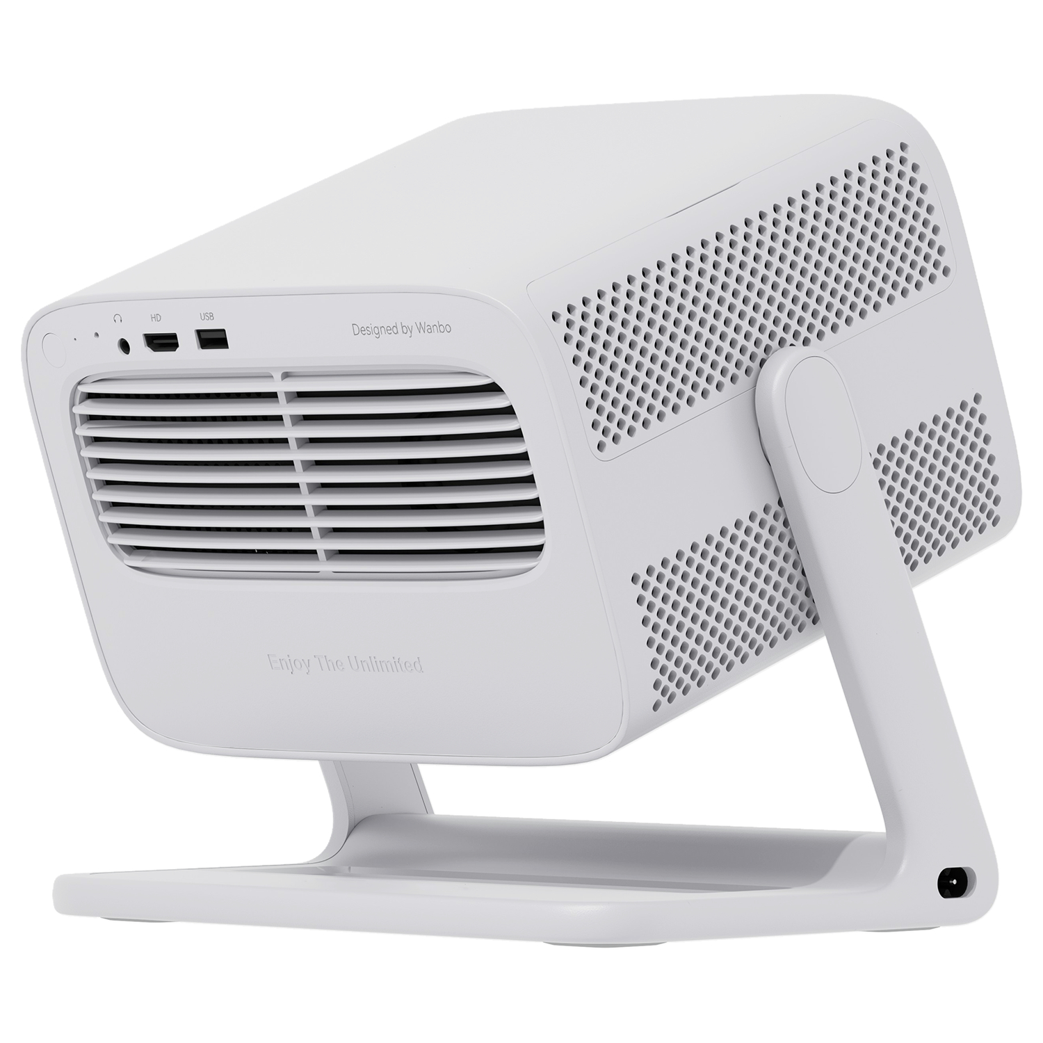 6970885350825_VALI-1_Back Wanbo VALI 1 – 1080P 900ANSI Android 11 Smart Home Theatre Projector – White