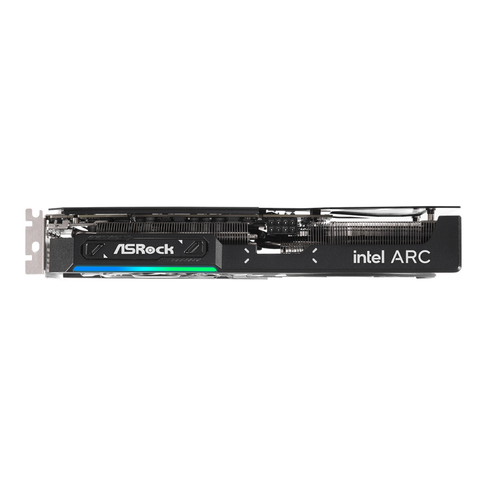 90-GA5LZZ-00UANF_wr_04a ASRock Intel Arc B580 Challenger OC 12GB GDDR6 192-BIT Graphics Card