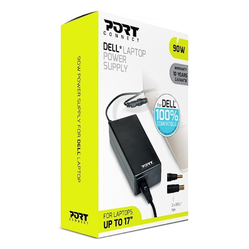 900000-DE_wr_01 Port Connect 90W Notebook Adapter Dell
