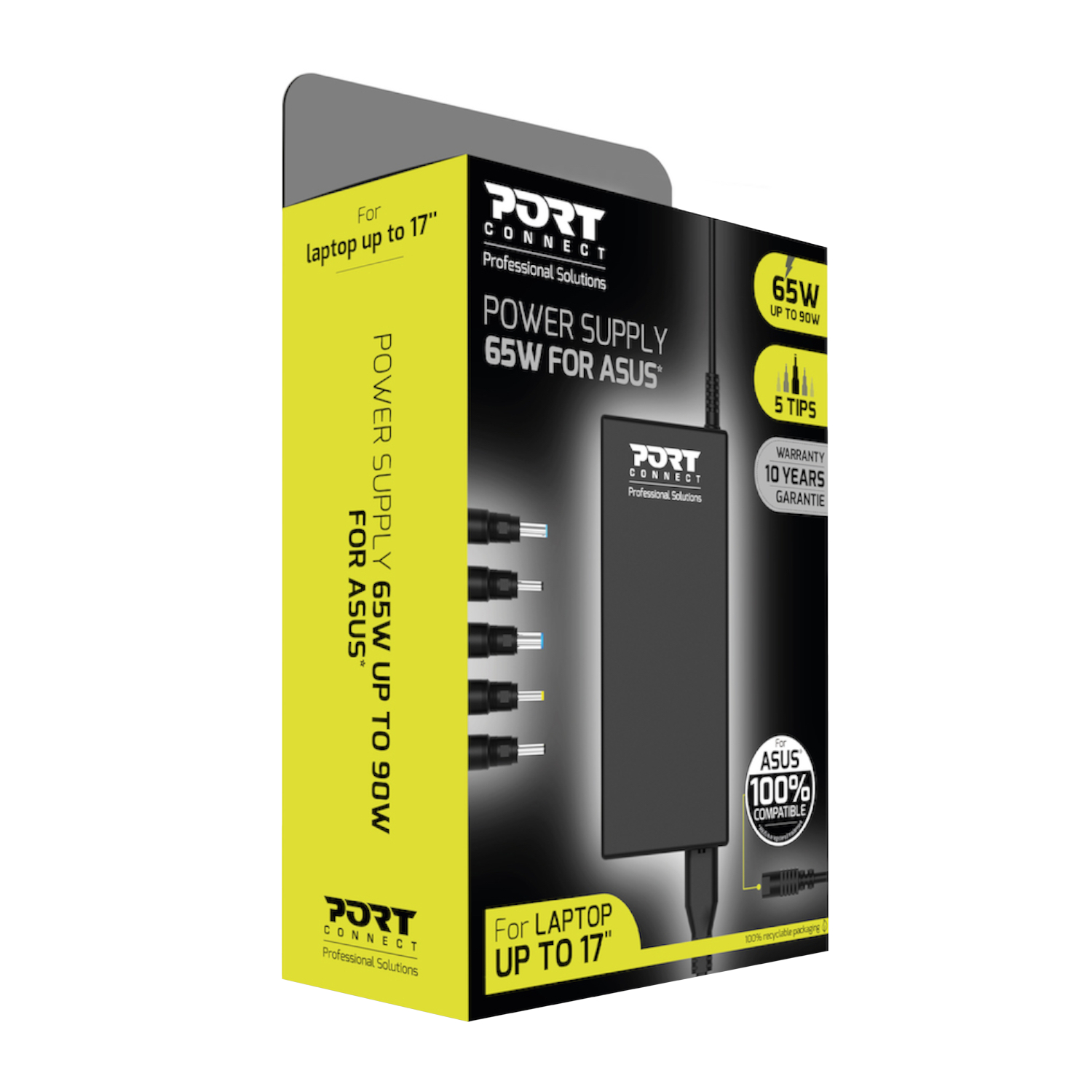 900093-AS_Port-Power-Supply-65W-Asus_wr_05a Port Connect 65W Notebook Adapter Asus