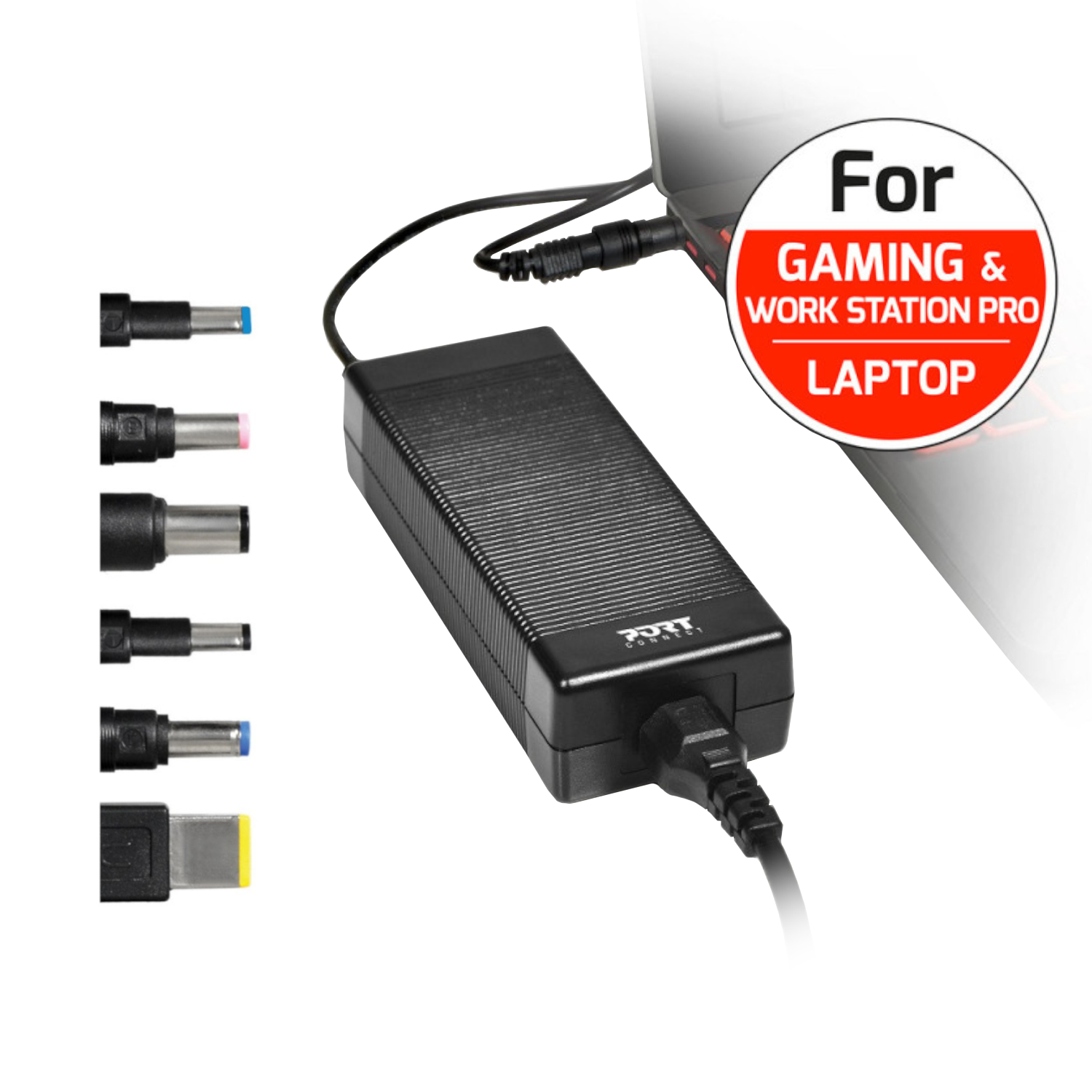 900103_Port-Connect-150W-Universal-Power-Supply-Black_wr_01a Port Connect 150W Universal Power Supply