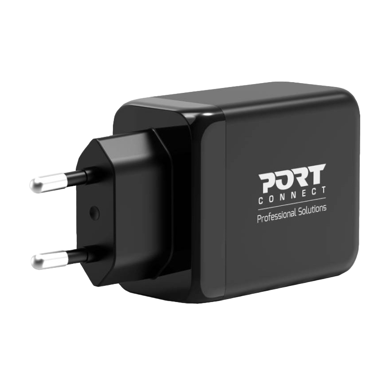900106-EU_wr_02a Port Connect 65W Type-C GaN Universal Charger
