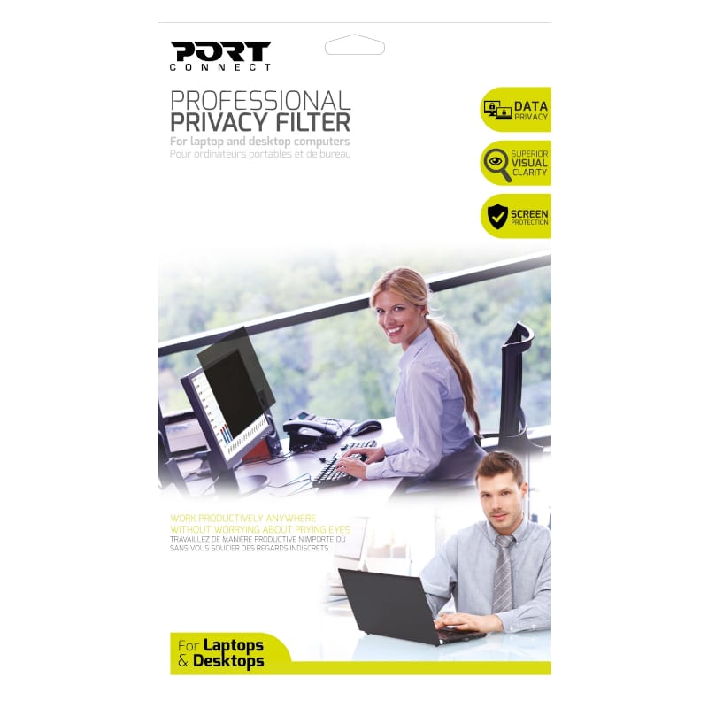 900201_wr_01 Port Connect 2D Professional Privacy Filter 17"