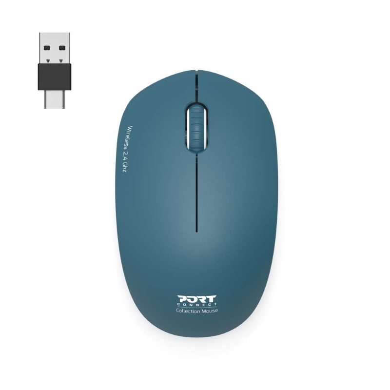 900545_wr_01 Port Connect MOUSE COLLECTION II WIRELESS Saphir