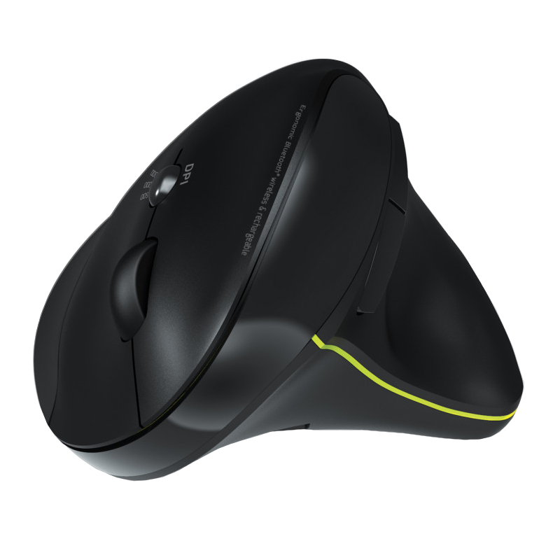 900706-BT_wr_02 Port Connect Wireless Rechargeable Ergonoc Mouse Bluetooth
- Black