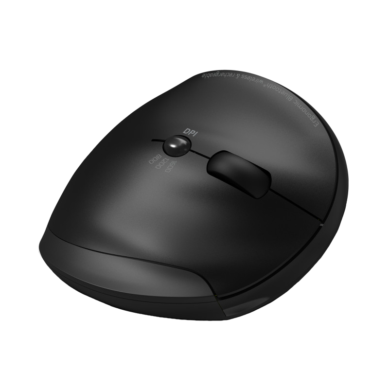 900706-BT_wr_03 Port Connect Wireless Rechargeable Ergonoc Mouse Bluetooth
- Black