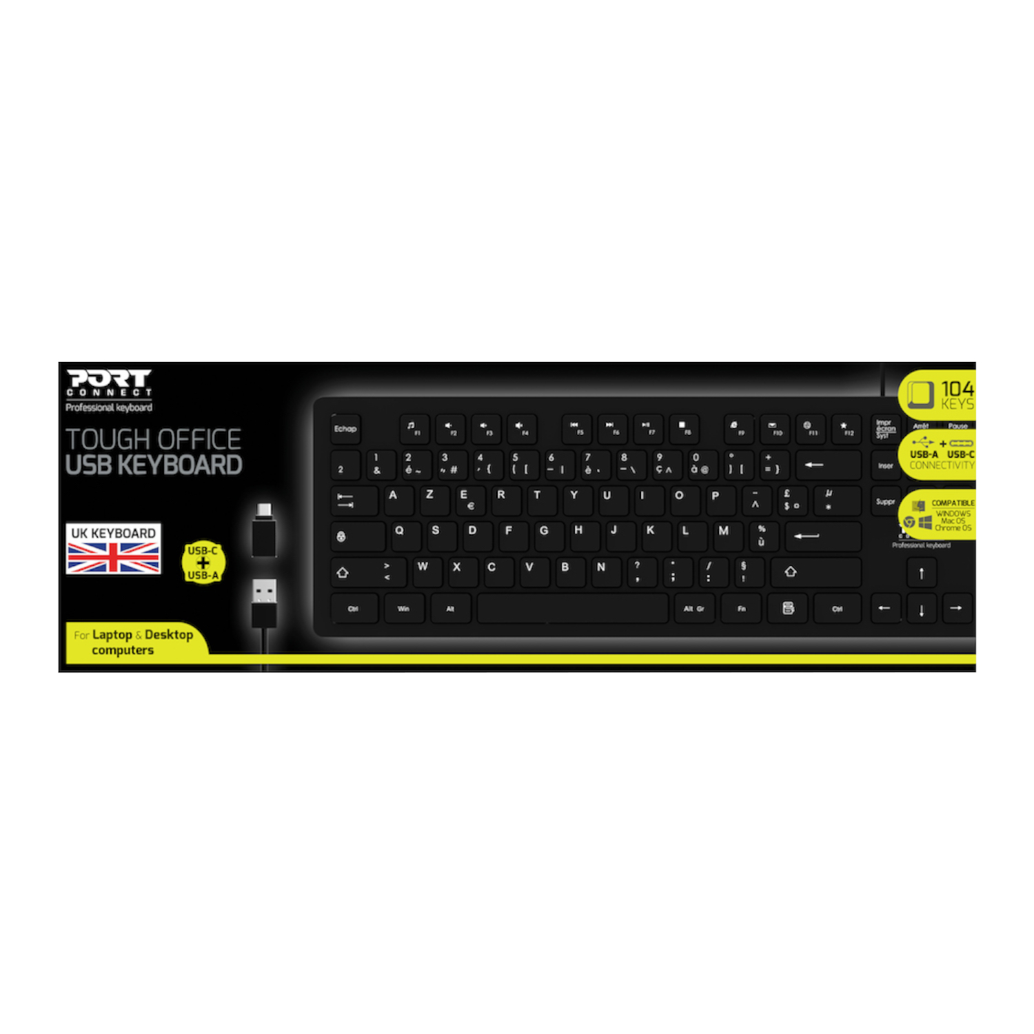 900752-US_Port-Connect-Office-Tough-USB-Keyboard_wr_04 Port Connect Tough Office USB Keyboard - Black