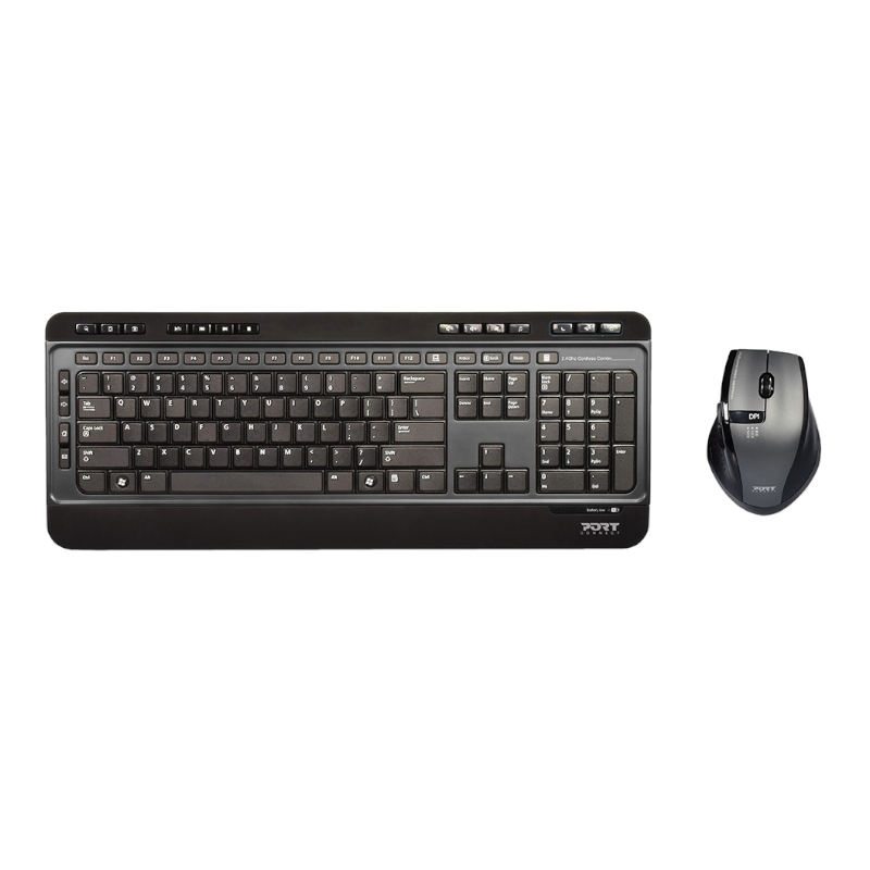 900901-US_wr_01a Port Wireless Keyboard and Mouse Combo