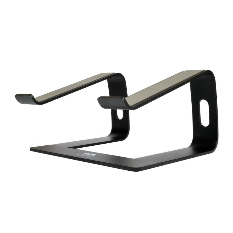 901103_wr_01a Port Connect Ergonomic 10-15.6" Aluminium Notebook Stand
