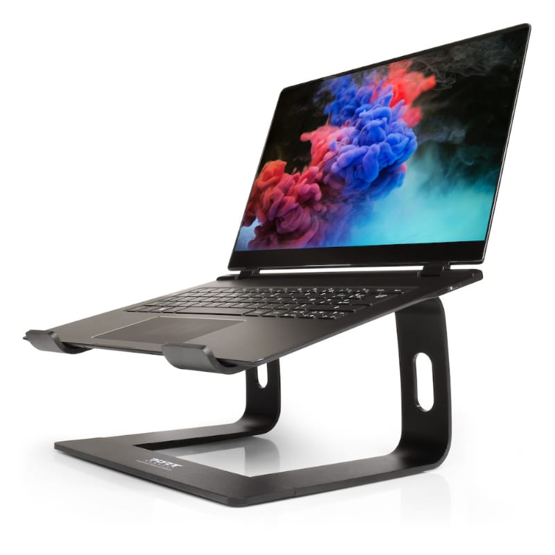 901103_wr_05 Port Connect Ergonomic 10-15.6" Aluminium Notebook Stand