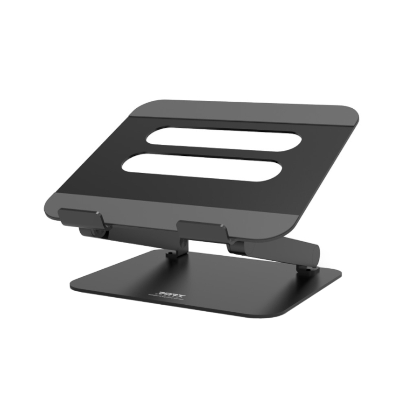 901108_wr_01 Port Connect Ergonomic Aluminium Notebook Stand