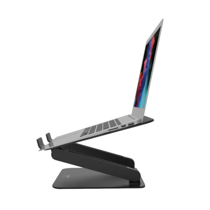 901108_wr_05 Port Connect Ergonomic Aluminium Notebook Stand