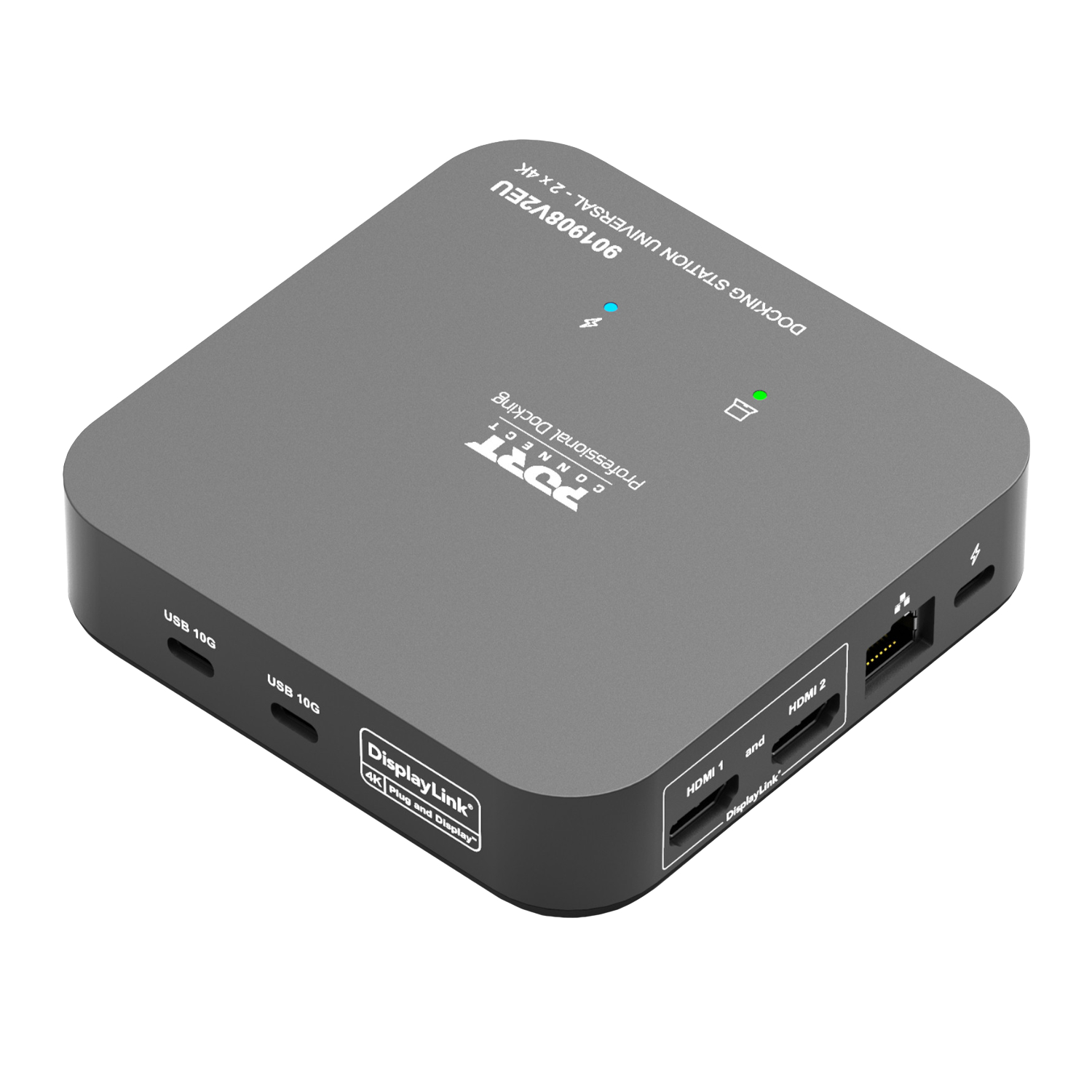 901908V2EU_Port-Connect-Multi-port-USB-Type-C-2x4K-Office-Docking-Station-Black_wr_01a Port Connect Multi-port USB Type-C 2x4K Office Docking Station