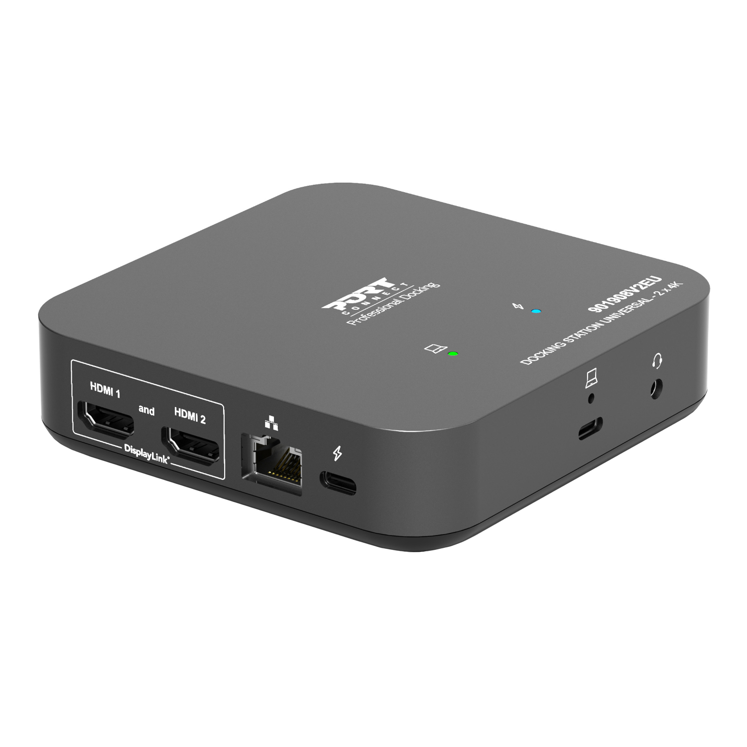 901908V2EU_Port-Connect-Multi-port-USB-Type-C-2x4K-Office-Docking-Station-Black_wr_02a Port Connect Multi-port USB Type-C 2x4K Office Docking Station