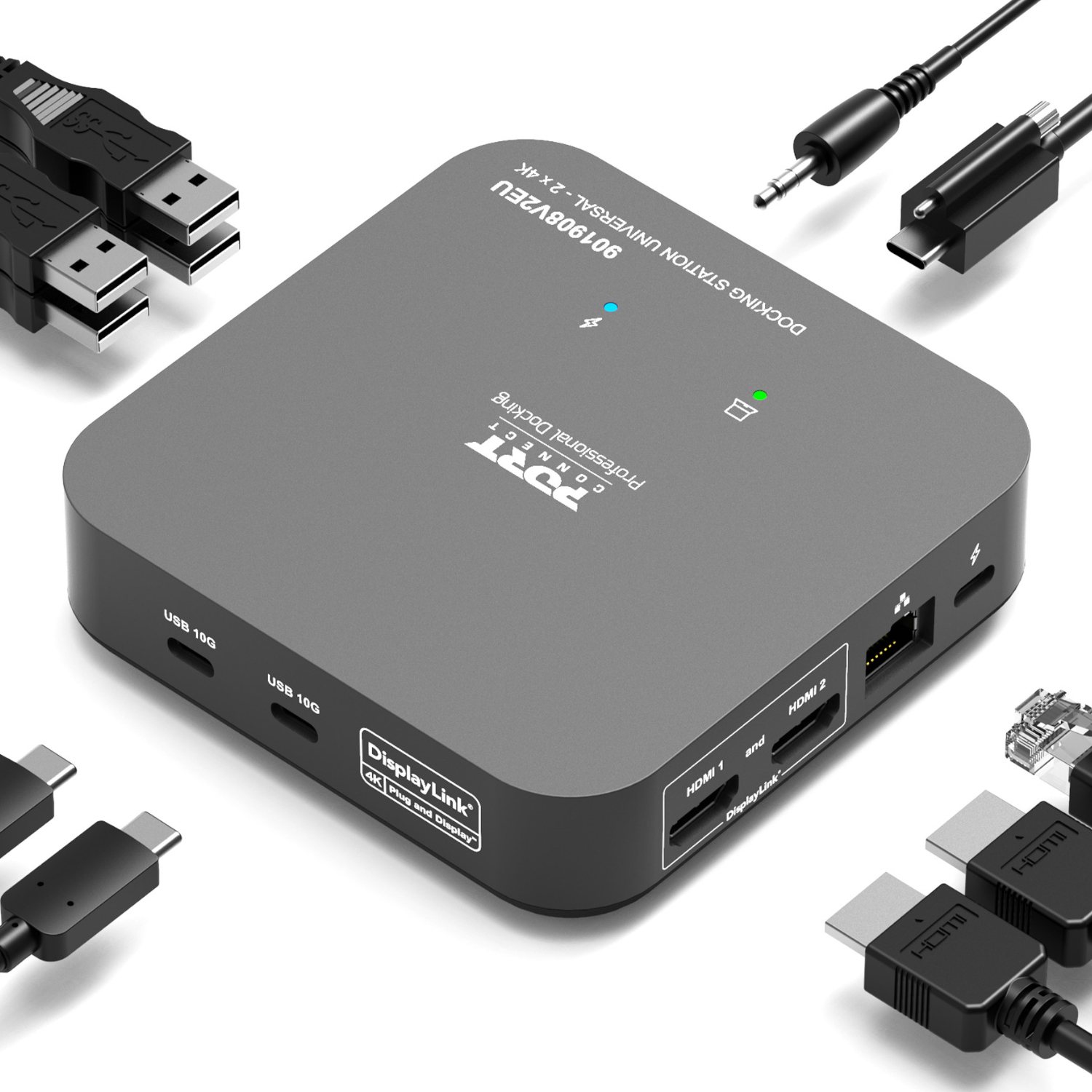 901908V2EU_Port-Connect-Multi-port-USB-Type-C-2x4K-Office-Docking-Station-Black_wr_04a Port Connect Multi-port USB Type-C 2x4K Office Docking Station