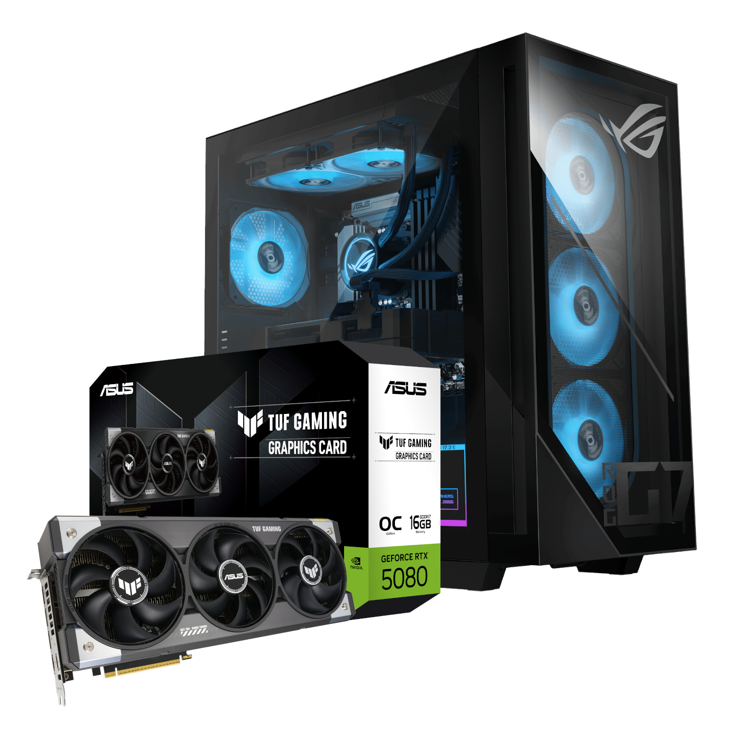90PF0561-M02JV0-TRTX5080_Asus-ROG-G700-Intel-Core-Ultra-5-Windows-11-Home-PC-RTX-5080-TUF-16GB-DDR5-1TB-NVMe-–-Black_wr_01a Asus ROG G700 Intel® Core™ Ultra 5 Windows 11 Home PC (RTX 5080 TUF | 16GB DDR5 | 1TB NVMe)