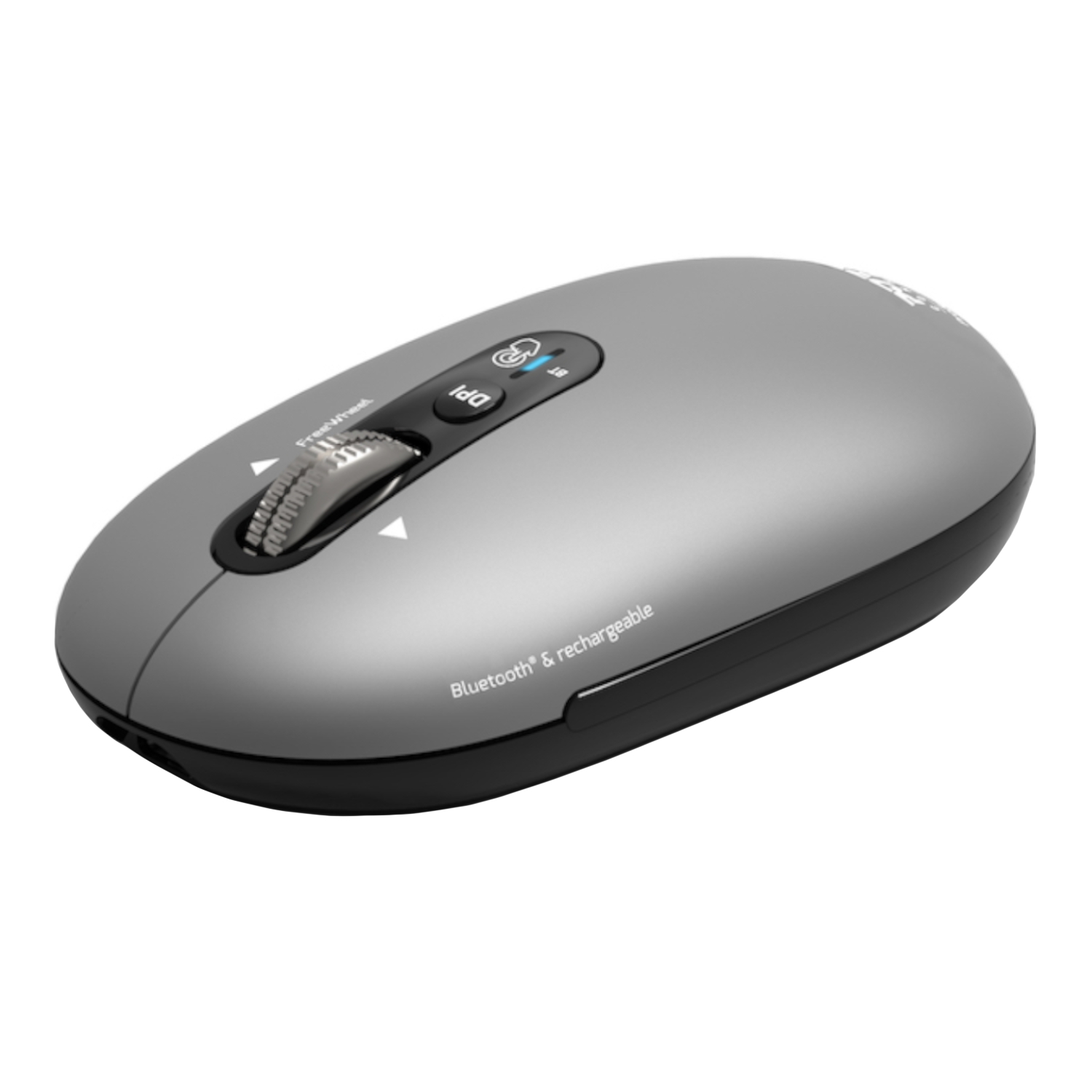 910009_PORT-MOUSE-REACHARGE-BT-PURE-MAC-GRY_wr_04 Port Connect PURE Bluetooth Rechargeable Mouse