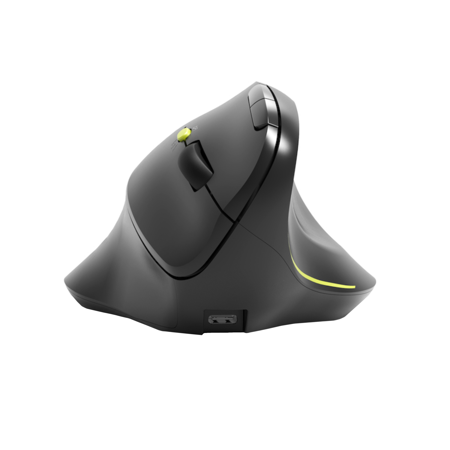910200_PORT-MOUSE-ERGONOMIC-REACHARGE-BT-ERGO-B_wr_03 Port Connect 2.4GHz Wireless ERGO SOFT Bluetooth Rechargeable Mouse
