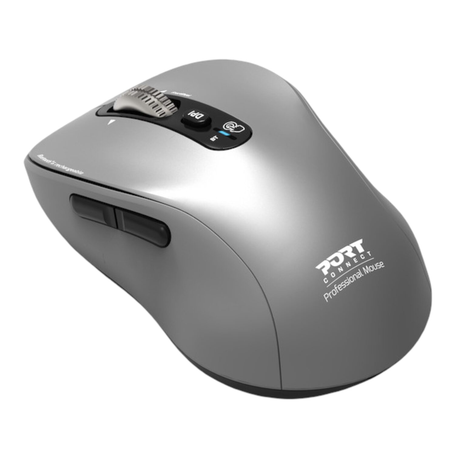 910201-WR-04 Port Connect Wireless Bluetooth Expert and Mac Mouse - Grey