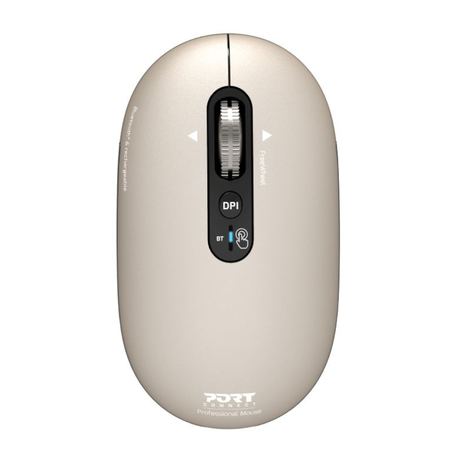 910504_Port-Connect-PURE-MAC-Rechargeable-Wireless-Bluetooth-Mouse-Pearle_wr_01 Port Connect PURE MAC Rechargeable Wireless and Bluetooth Mouse - Pearl