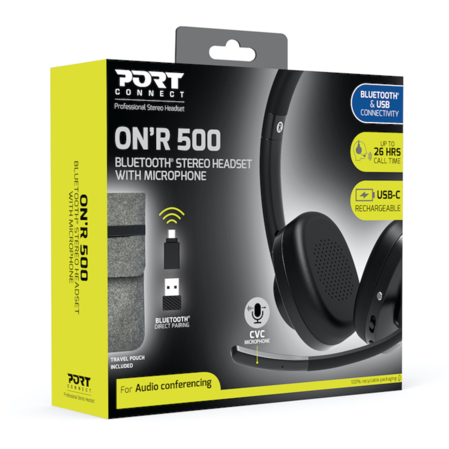 912002_PORT-CONNECT-BINAURAL-HEADSET-BT_wr_02 Port Connect ON’R 500 Bluetooth® Stereo Headset